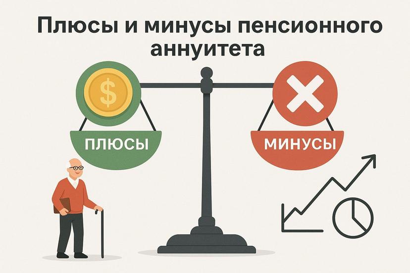 В чем плюсы и минусы пенсионного аннуитета?